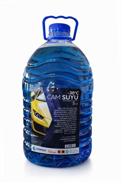 GENMAX Antifirizli Cam Suyu 5 Lt -30