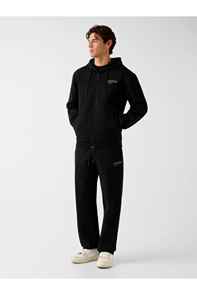 Guess Lauro Straight Leg Men's Black Sweatpants Z6Rb15K1971-Jblk