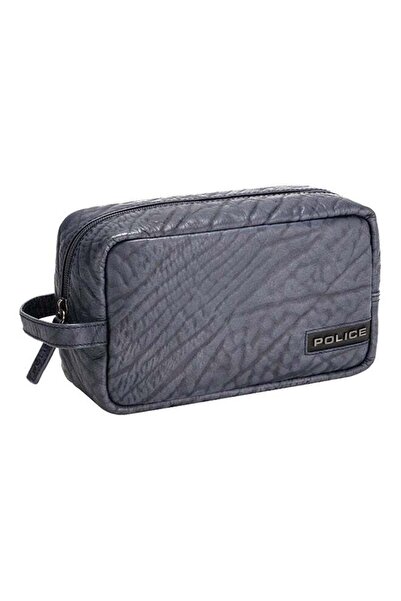 Police حقيبة أدوات النظافة الشخصية تشاك، لون أزرق