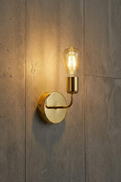 RONİSU AYDINLATMA Opalex Tekli Aplik - Yatak Odası, Banyo Uyumlu Duvar Aplik