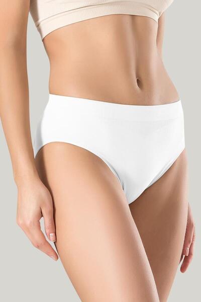 Sinem Çeyiz Miss fit 1007 basic Stitch-Free push-up brazilian panties with co...