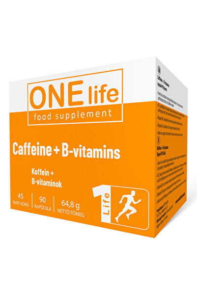 OneLife Capsule cu cafeina si vitamine B One Life 90 buc