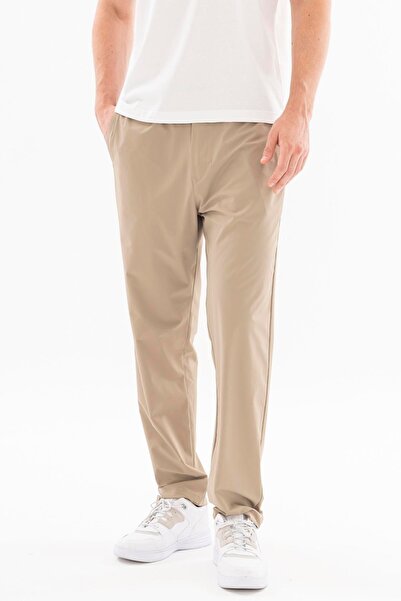 MARATON Regular Men's Straight Leg Beige Trousers