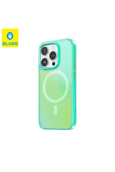 BLUEO حافظة آيفون 15 برو ماكس من مستر غوريلا متوافقة مع ماج سيف، متغيرة الألو...