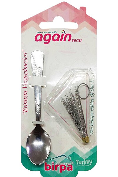 Birpa 2'Lİ KOMBİNE SET (ÇAY KAŞIĞI + KİRPİ ÇAY SÜZGEÇ )