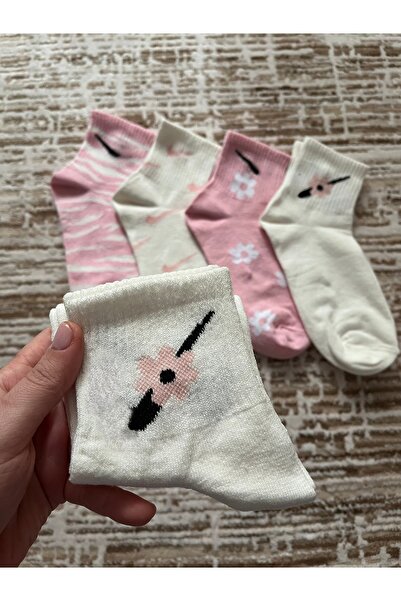 İpeksi 4 Çift Desenli Kolej Soket Çorap