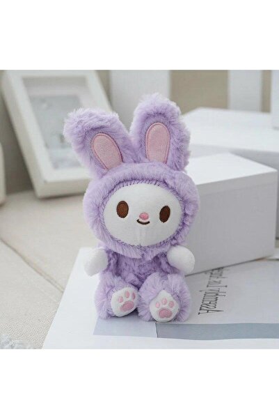 Glipet Peluş Tavşan Köpek Oyuncağı 9x16x6 Cm Mor