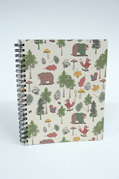 Lemsstudio Dotted A5 Winter Patterned New Year Christmas New Year Gift Notebooks