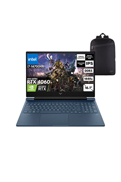 HP Victus 16-R1041NT i7-14700HX 32GB 1 TB RTX4060 16.1" Full HD Win10 Home + ...