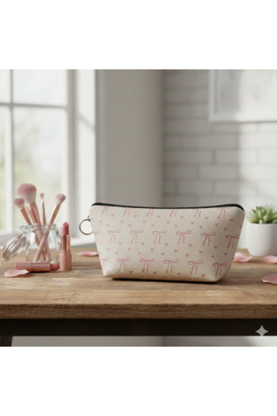 PALTO TASARIM Косметичка з серцеподібною стрічкою - Організатор для косметики...