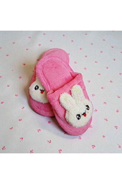 DENİZMARKA شباشب منزلية فوشيا مع تصميم أرنب