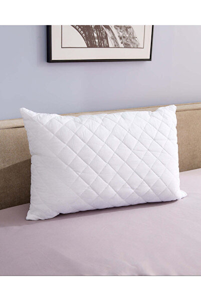 REDTAG White Quilted Pillow