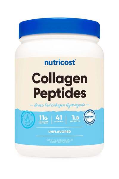 Nutricost Collagen Peptides, Grass Fed Collagen Hydrolysate