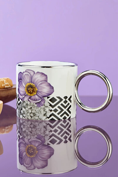 VENETTO Luxury Flower Porcelain Mug 200 ml