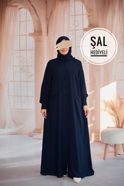 Nissra Ankanoor Shawl Gifted Buttoned Ferace Anka255117