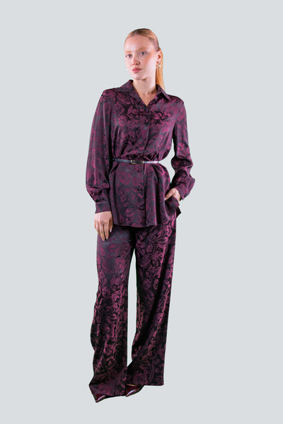 IDYL Patterned Belt Suit