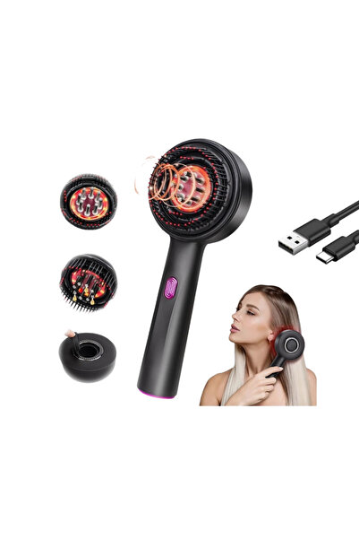 PRODYS Prodys Electric Brush, for Hair and Scalp, 3 in 1, Hair Regeneration