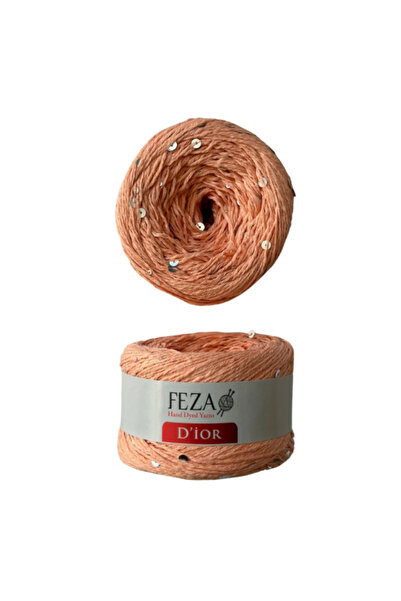 Feza Dior 2’li Avantajlı Paket %75 Pamuk %25 PES – 100 g 310 m İnce Örgü İpi-...