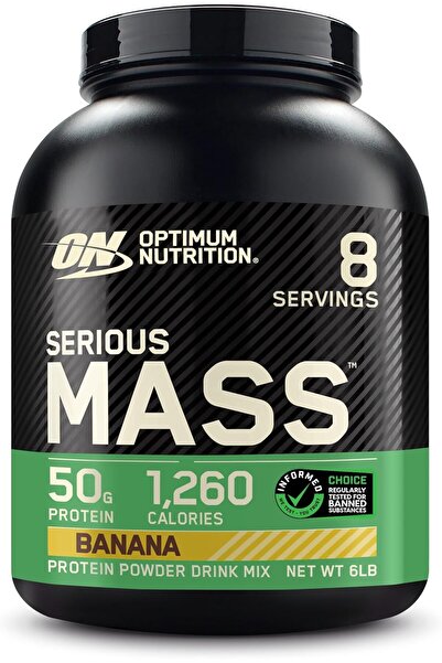 Optimum Nutrition (ON) Serious Mass: High Protein Muscle Building & Weight Ga...