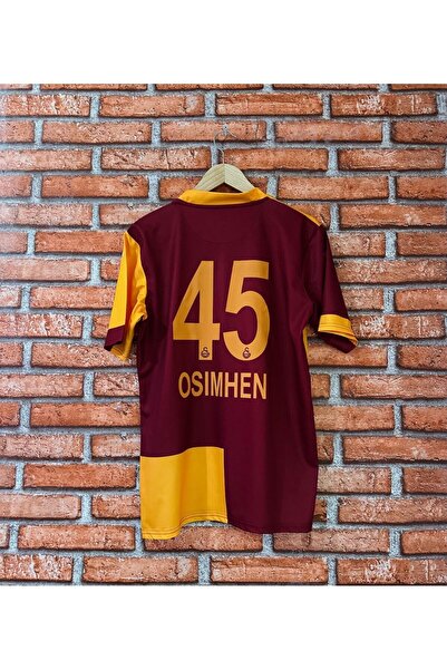 Lion Spor G.âla.tâsa.rây 5 STAR 2026 /Vîctor Osîmhe.n/ 45 Home Fan Jersey