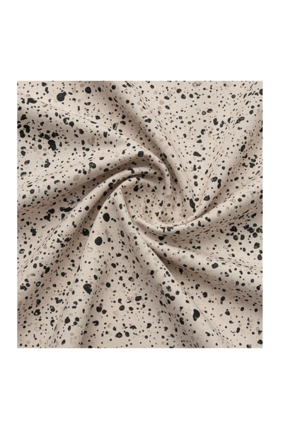 podyum baskı Krengi Black Watercolor Patterned Digital Printed Upholstery Sof...