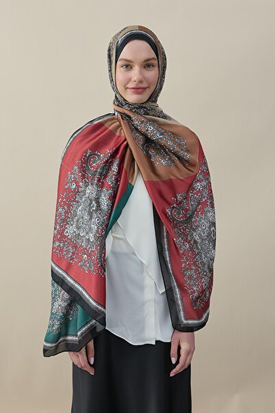 diorel Patchora Voile Silk Shawl Black