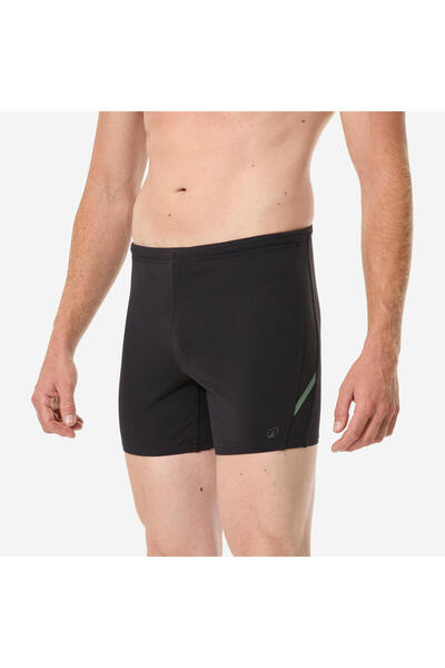 Decathlon Erkek Uzun Boxer Mayo - Siyah
