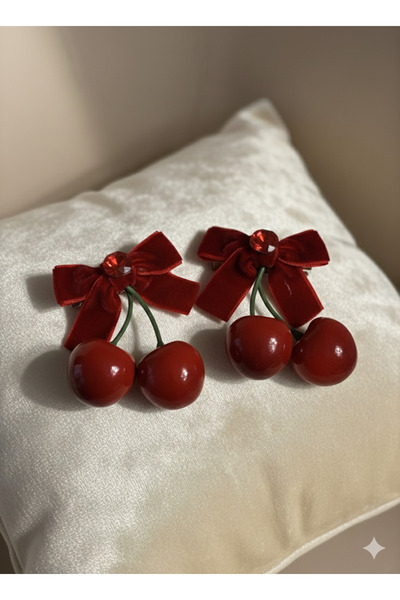 ALLYA MİNİ DRESS Dvostruka trešnja kopča