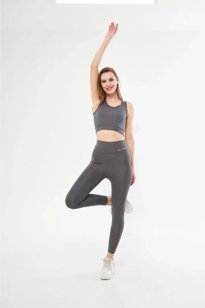 nedo7 Diver crop tights set - smoky