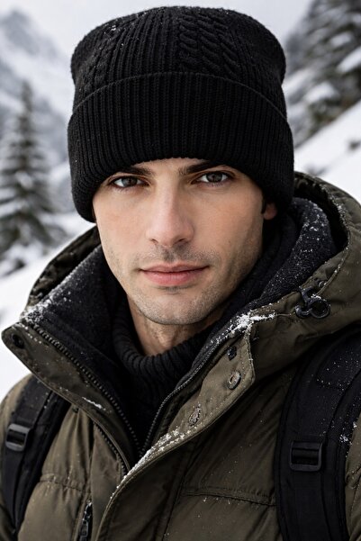 LAGRANZE Beretă pentru bărbați Arctic Wool Expedition