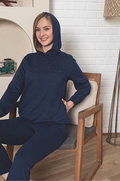 Asel طقم بدلة رياضية نسائية مع جيوب