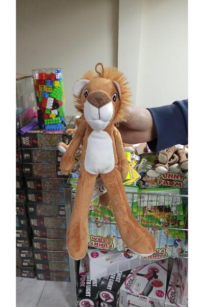 HALLEY 30 cm Hangable Toy Plush Lion with Suction Cups