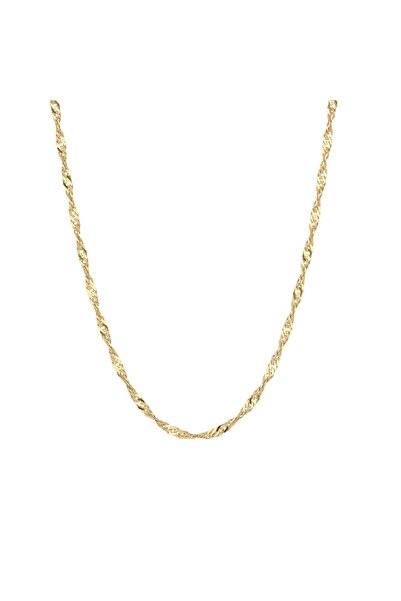 H.M Hakan Mücevherat Singapur Zincir 14 Ayar Altın 1,5 Mm 3,00 Gram