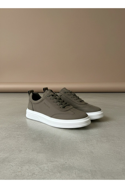 MOY TEKSTİL ΑΝΔΡΙΚΑ Παπούτσια Nubuck από Γνήσιο Δέρμα