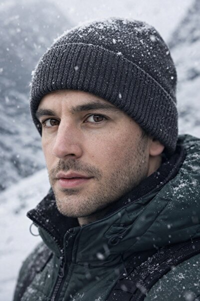 LAGRANZE Northshield Men's Thermal Winter Beanie with Fleece Inside