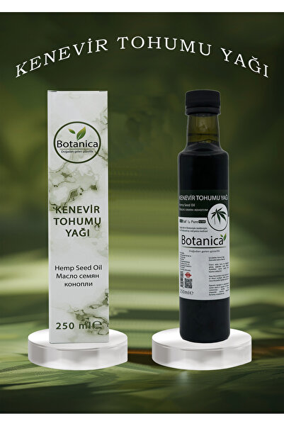 botanica Cannabis Seed Oil Kenevir tohumu Yağı 250 ml Doğal Nemlendirici Cilt...