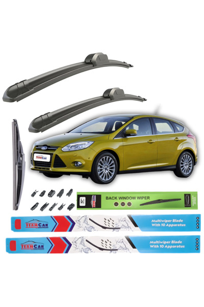 TEAMCAR Set complet de ștergătoare de parbriz Ford Focus III Hatchback (2011-...