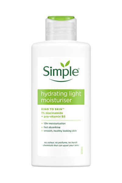 Simple Kind To Skin Hassas Ciltler İçin Su Bazlı Nemlendirici 125ML & Sabunsuz Yüz Yıkama Jeli 150 ML