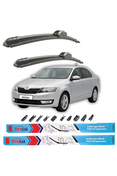 TEAMCAR Ștergătoare față Skoda Rapid Liftback (2012-2019)