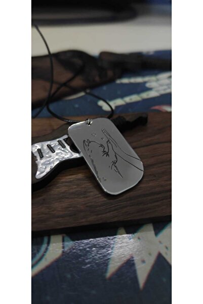 luffy design قلادة حب القطط بتصميم خاص منقوشة بالليزر علامة تجارية لمحبي الحي...