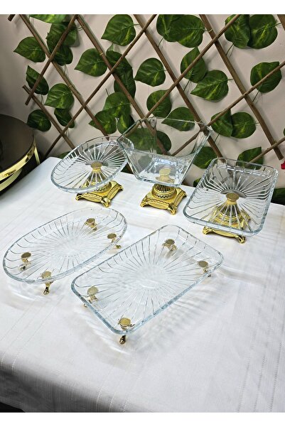 SEÇKİNEV RİVER KAREM 5 PARÇA DÖKÜM METAL AYAKLI (GÜMÜŞ&GOLD&ESKİTME) MASA SUN...