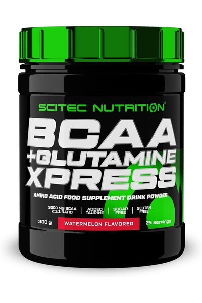 Scitec Nutrition BCAA + Glutamine Xpress Supplement (Watermelon, 300G)