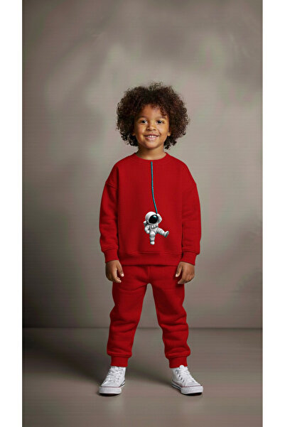 playwear Hanorac de echipă ALIEN IP imprimat pentru fete și băieți, cu gât ro...