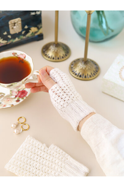 BOHONEST Women's 1 Pair Fingerless Lace Gloves