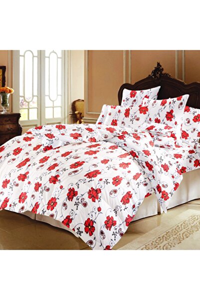 Kotonia Home 4-piece bed linen, 2 people, classic smooth fabric, 100% cotton,...