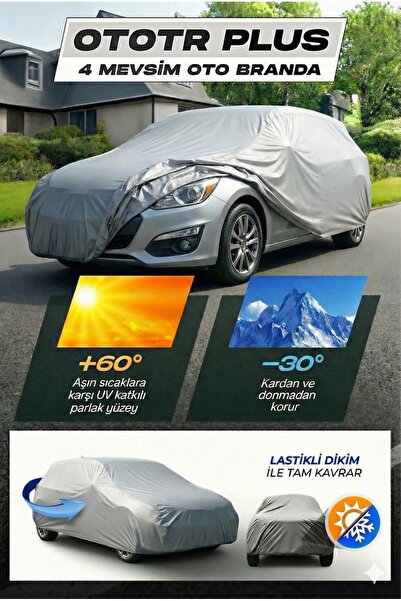 ototr plus Volkswagen Polo Araç Brandası Gri