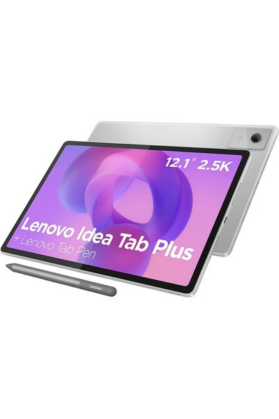 LENOVO Idea Tab Plus, 12.1", 12GB RAM, 256GB, Wi-Fi, Cloud Gray + Tab Pen