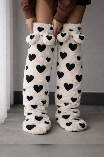 kendii modamm Ultra Warm Long Plush Socks |   Warm, Soft & Comfortable Throug...