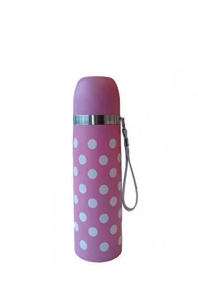 Sema Baby ترمس أطفال بولكا دوت 500 مل - بينك