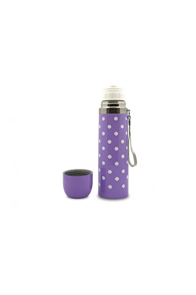 Sema Baby Polka Dot Baby Thermos 500 ml - Purple